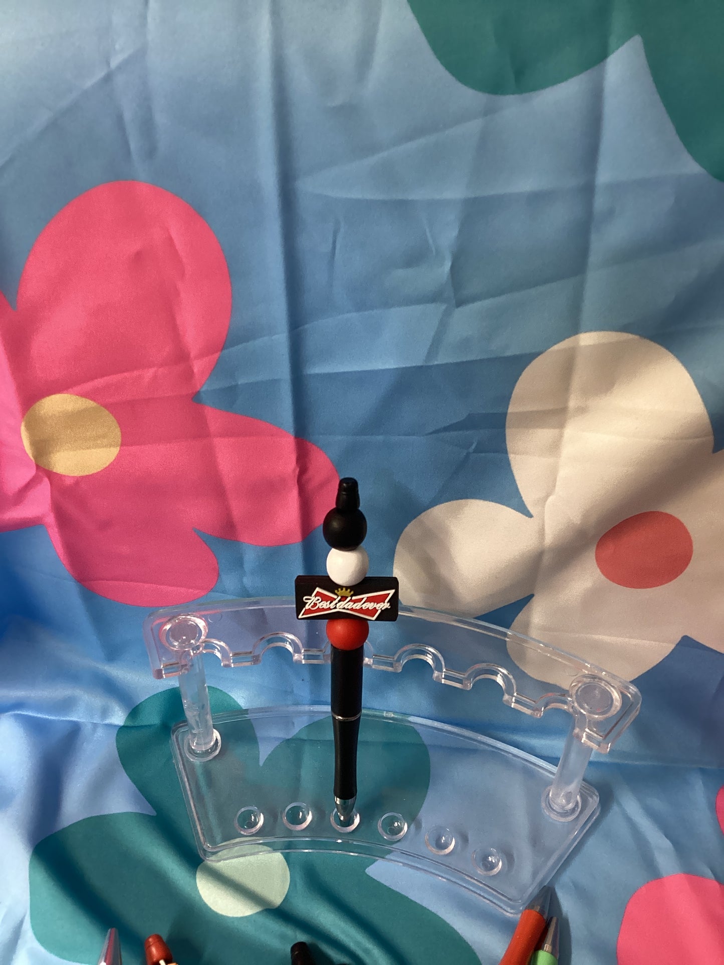 Best dad ever beaded pen