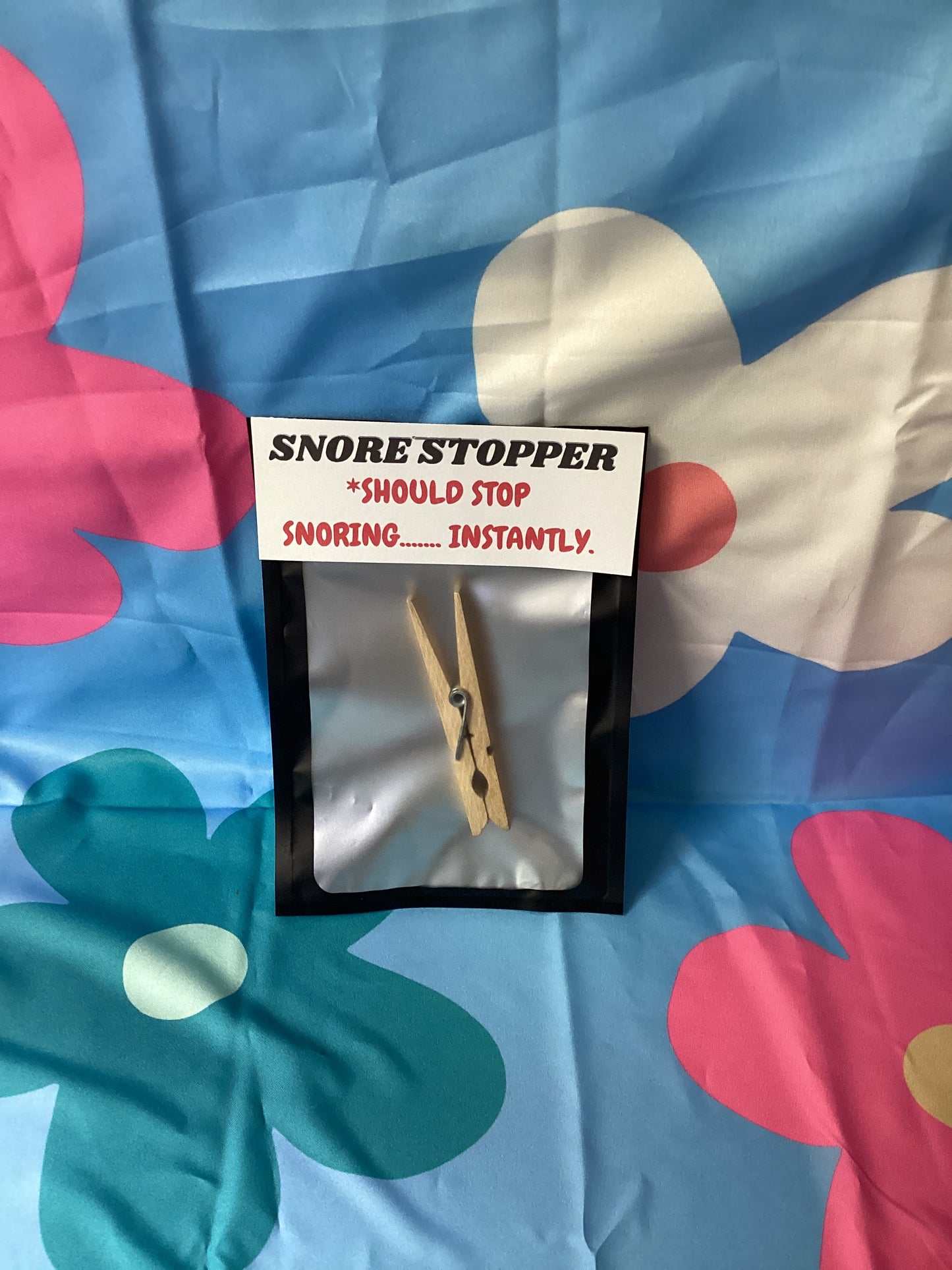 Snore stopper gag gift