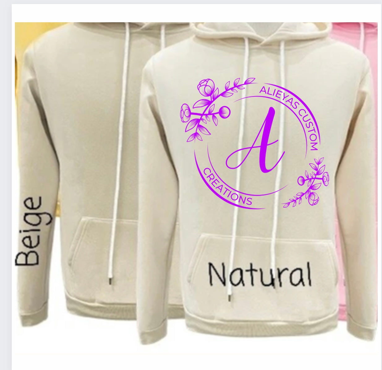 Alieyas custom creations hoodie sizes 4xl-5xl