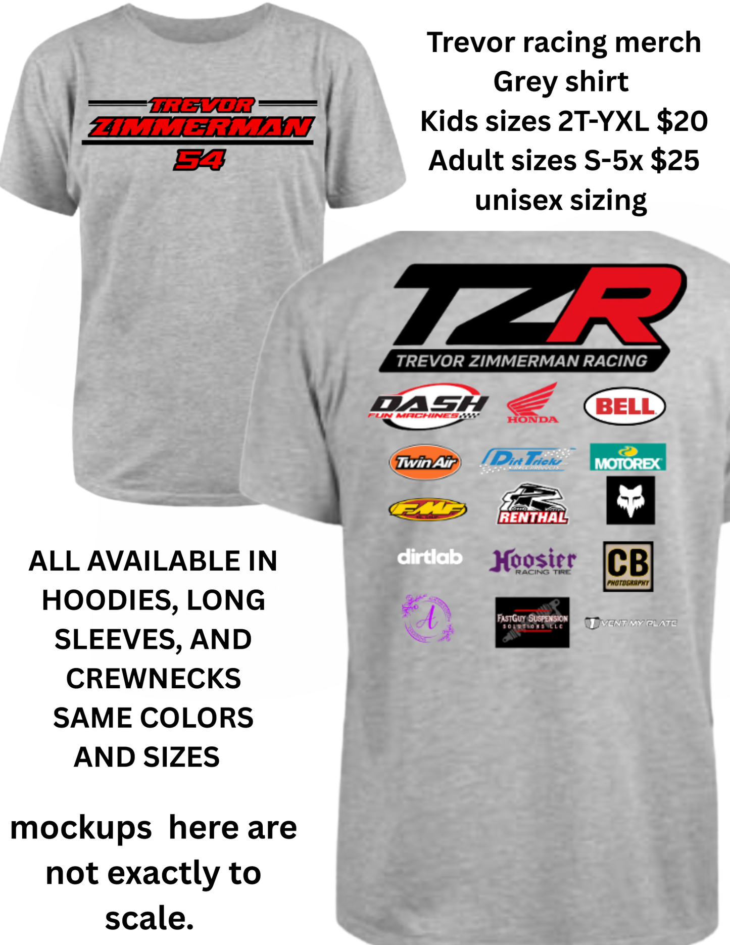 Trevor Racing Merch T shirt