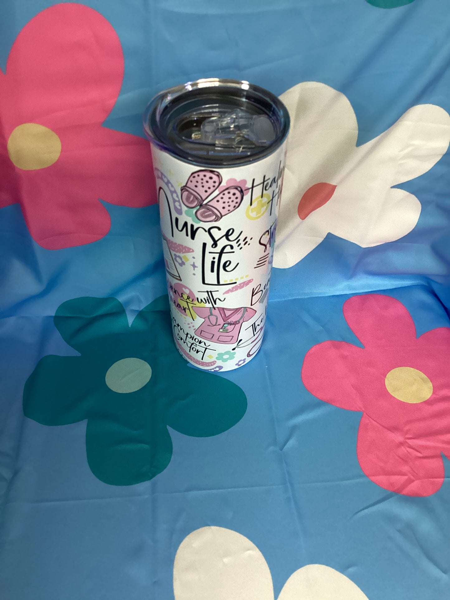 Nurse life 20 oz tumbler