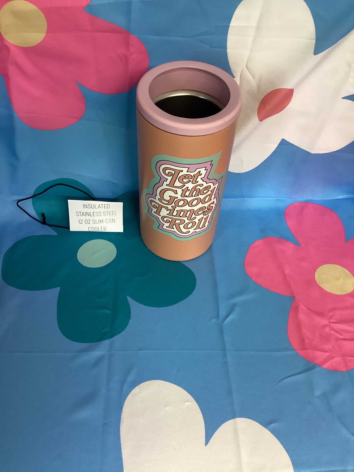 Slim can cooler