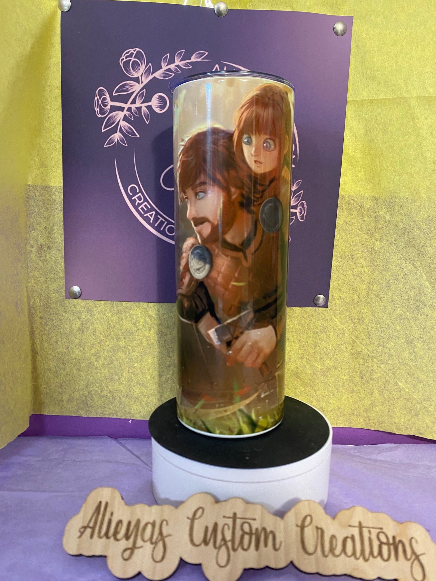 Training dragon 20 oz tumbler