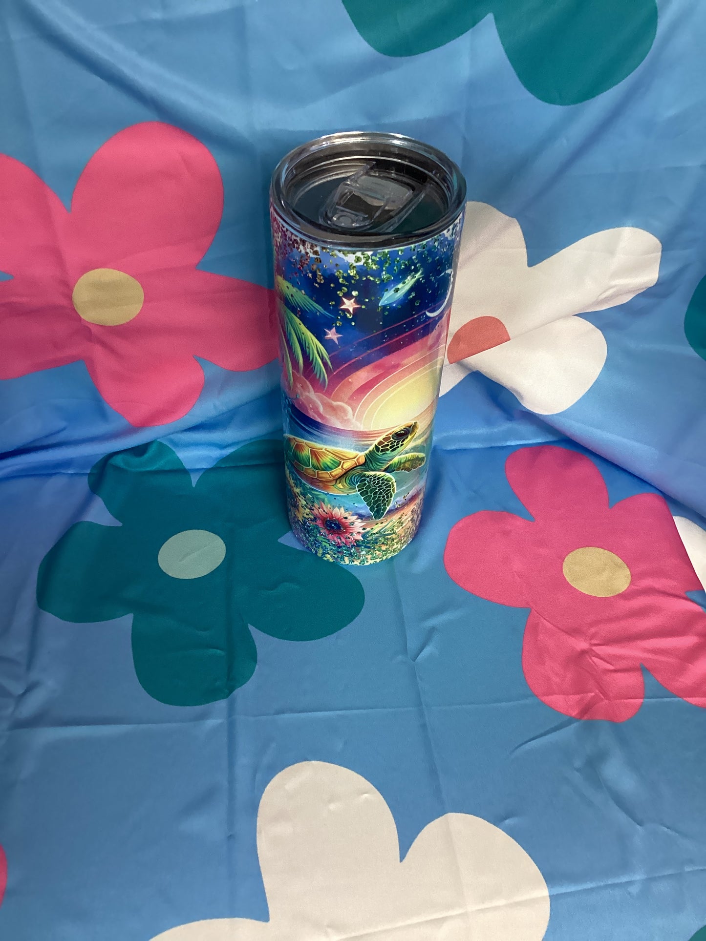 Sea turtle 20 oz tumbler