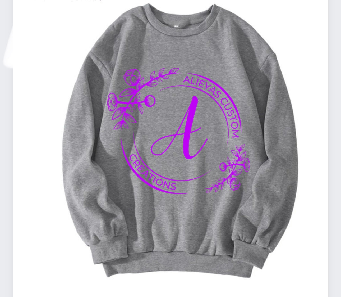 Alieyas Custom Creations Crewneck
