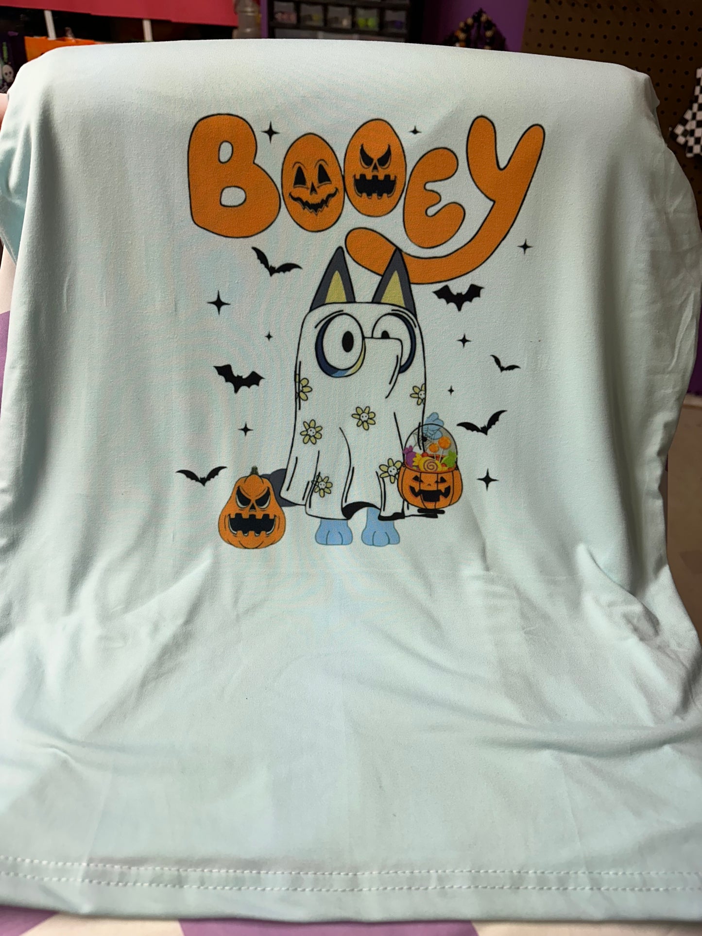 booey blue dog shirt!