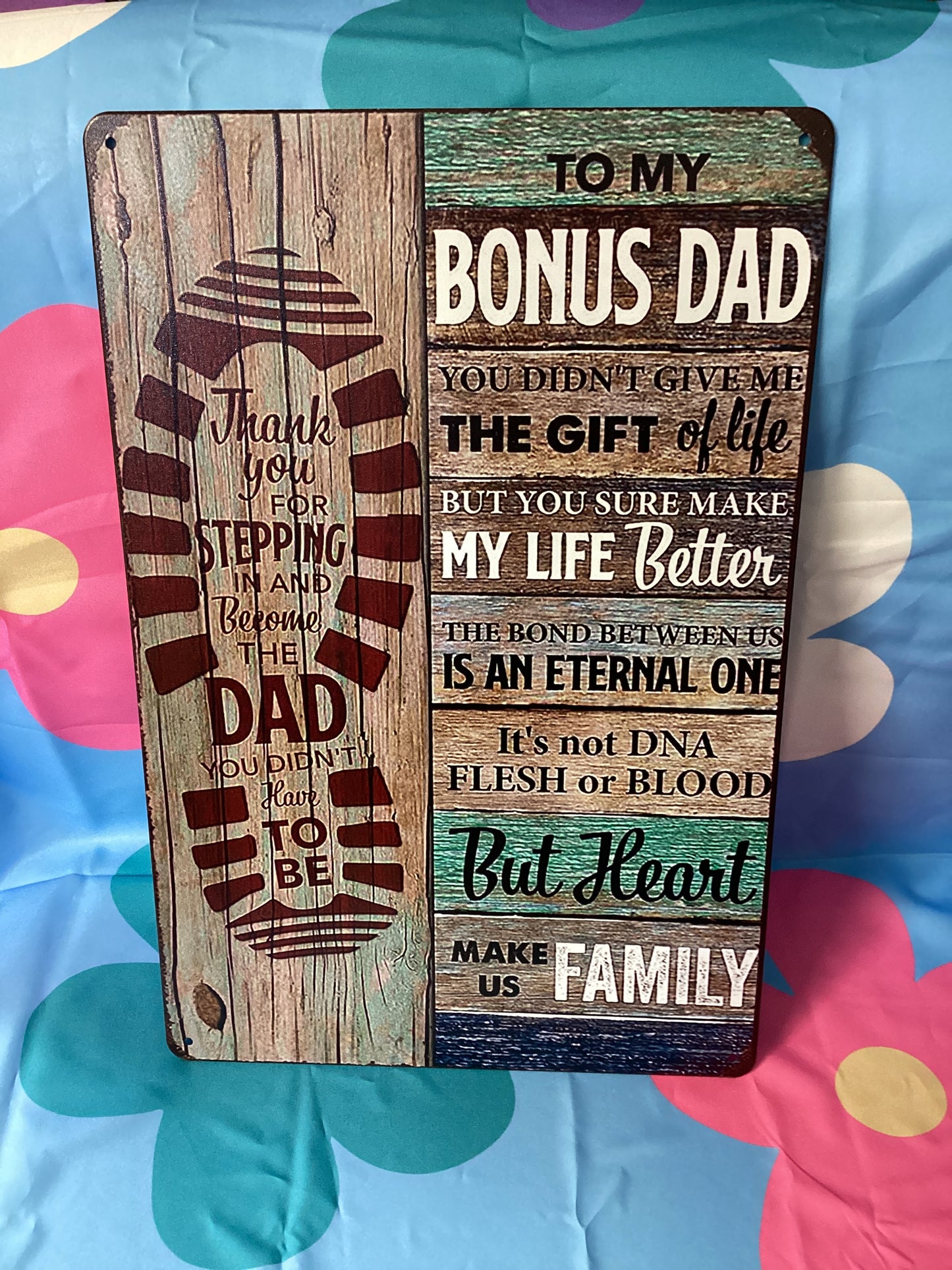 Bonus dad sign