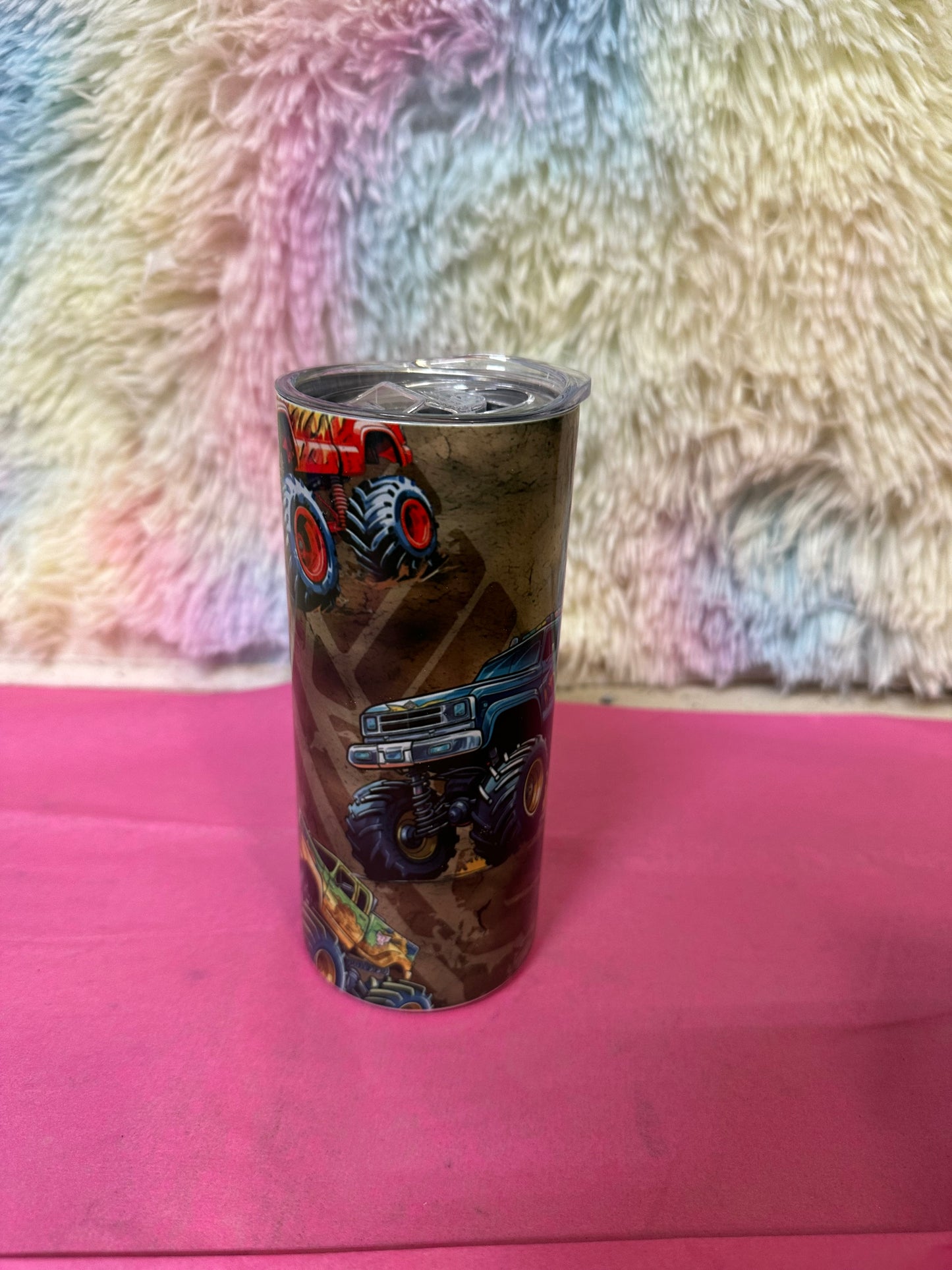 Monster Truck 15 oz tumbler