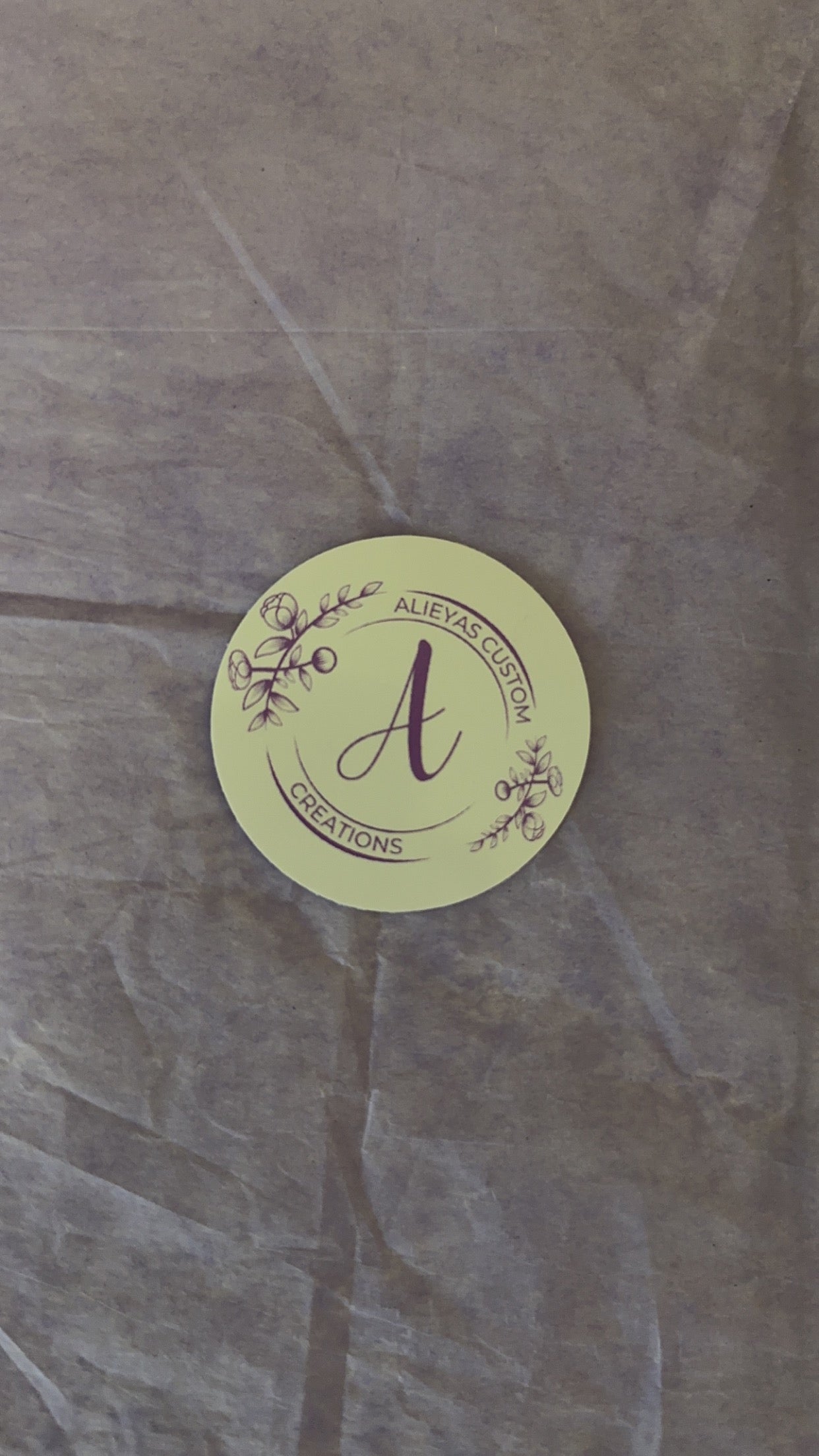 Alieyas Custom Creations sticker