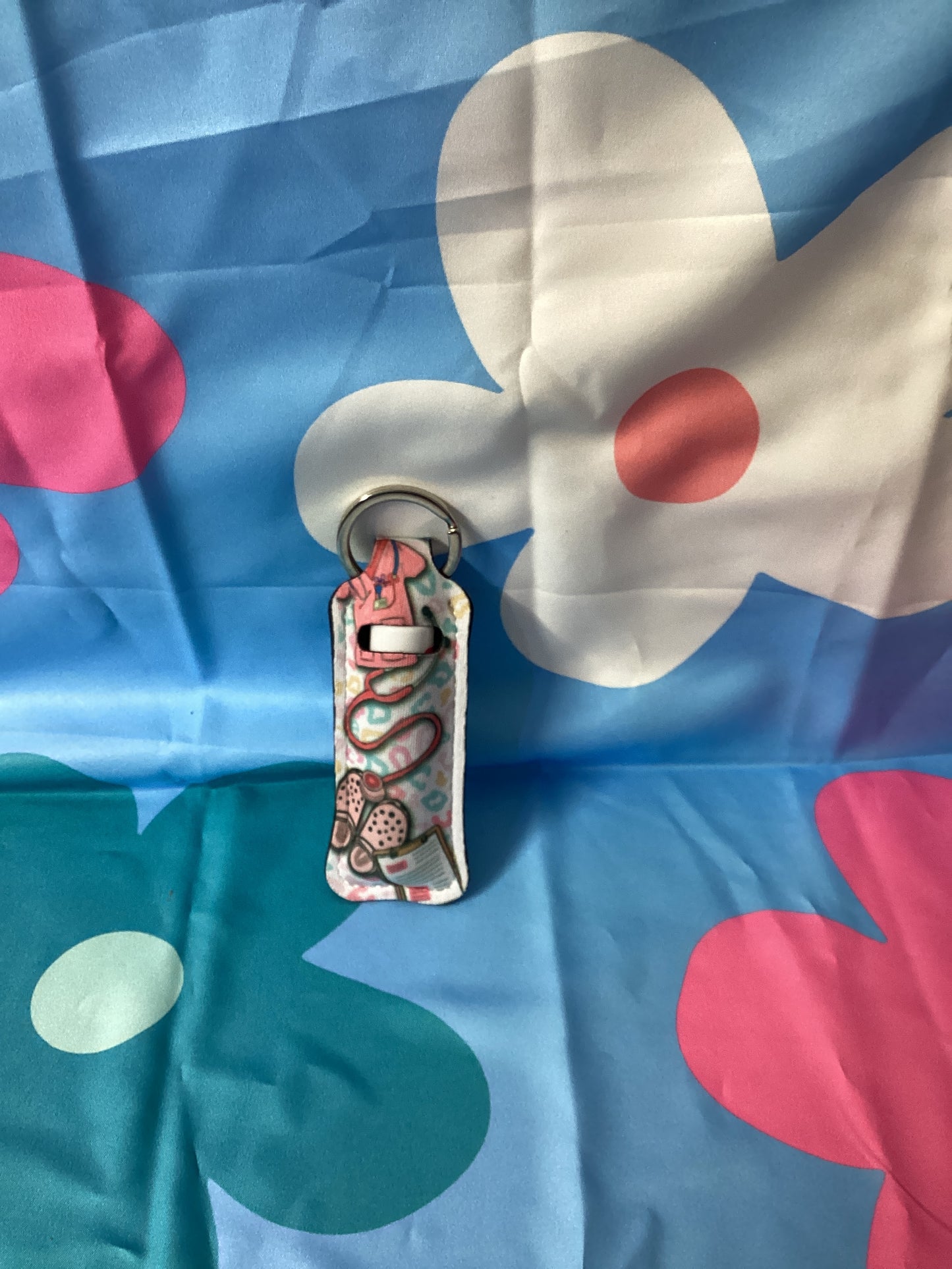 Nurse chapstick holder with chapstick