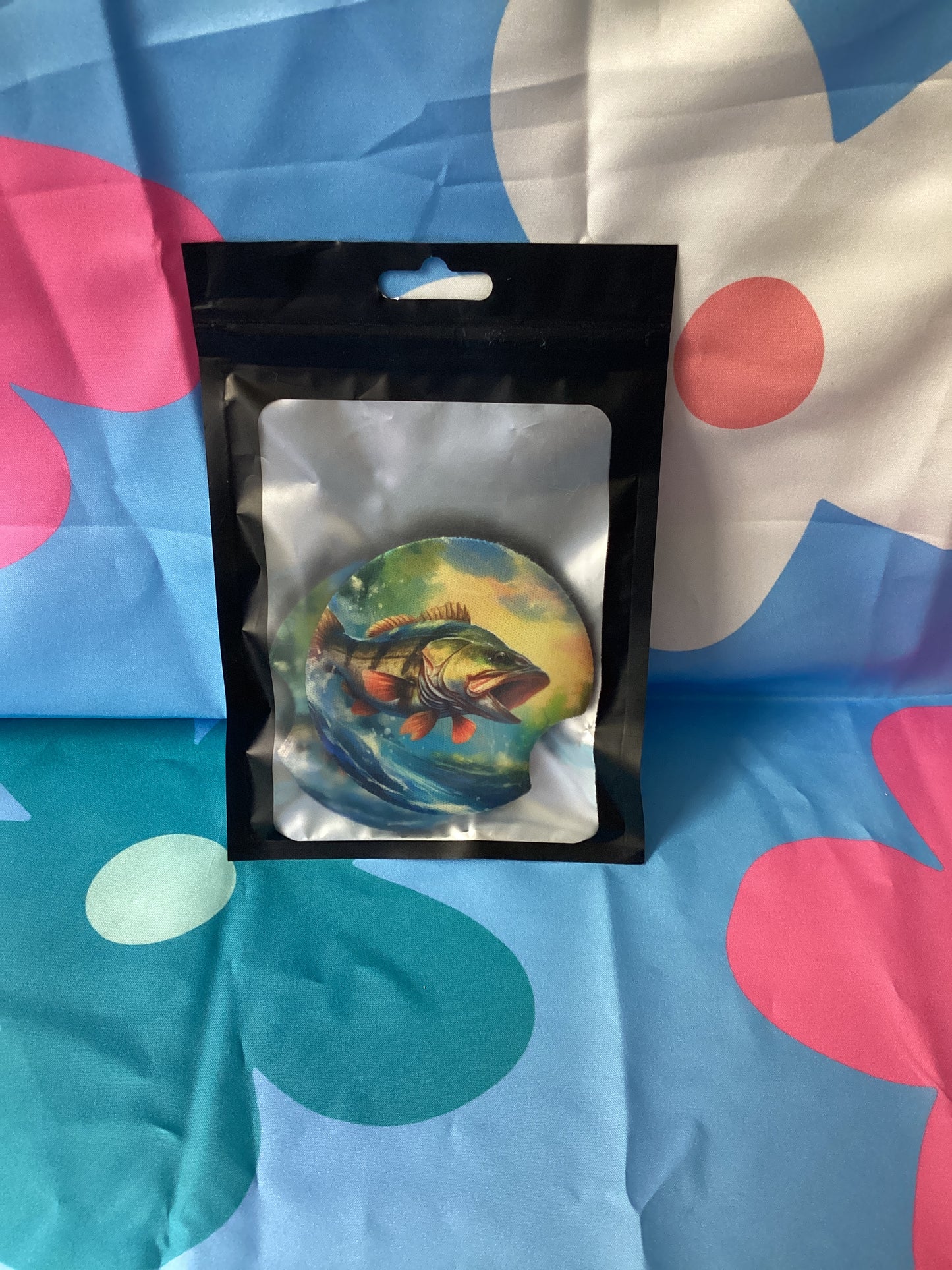 Fish car coasters