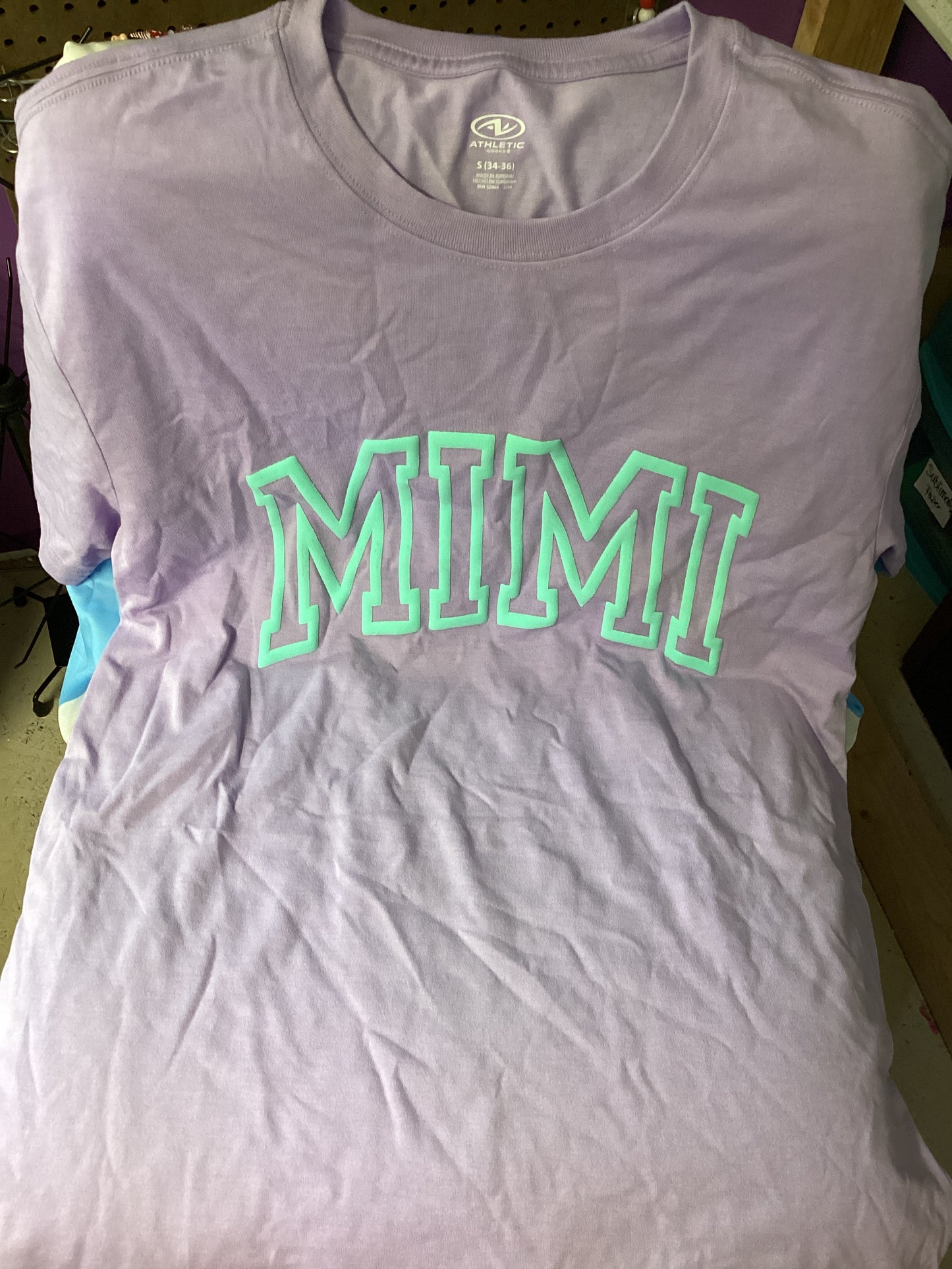 Mimi puffy design shirt
