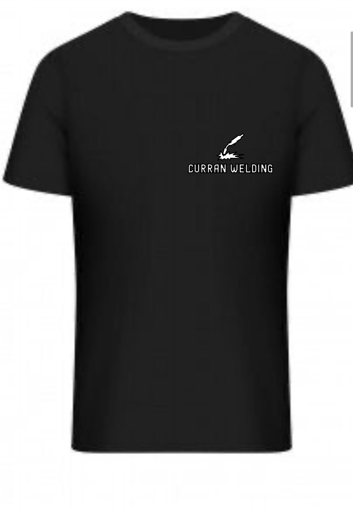 Curran Welding Black shirt
