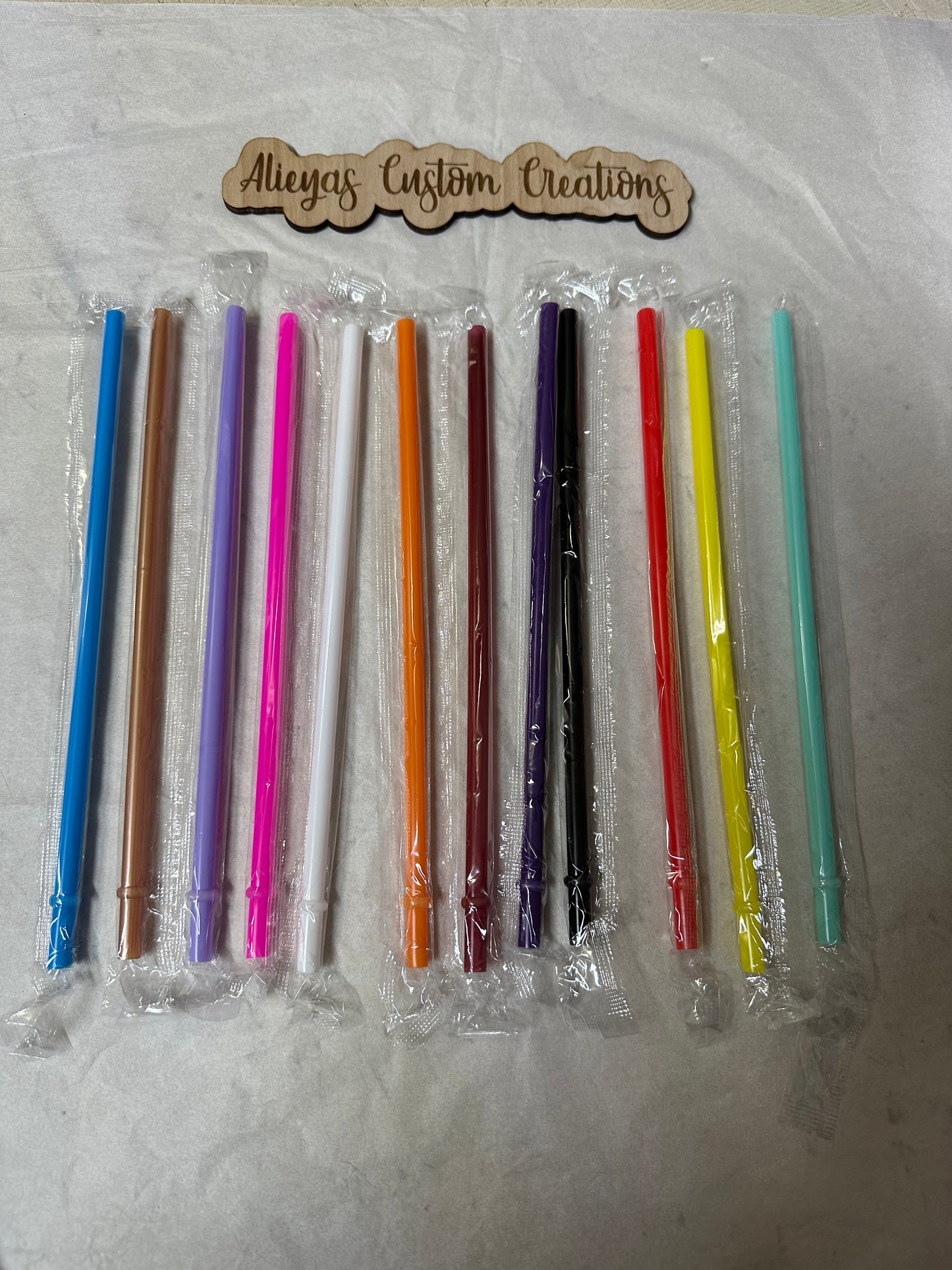 Colorful straws