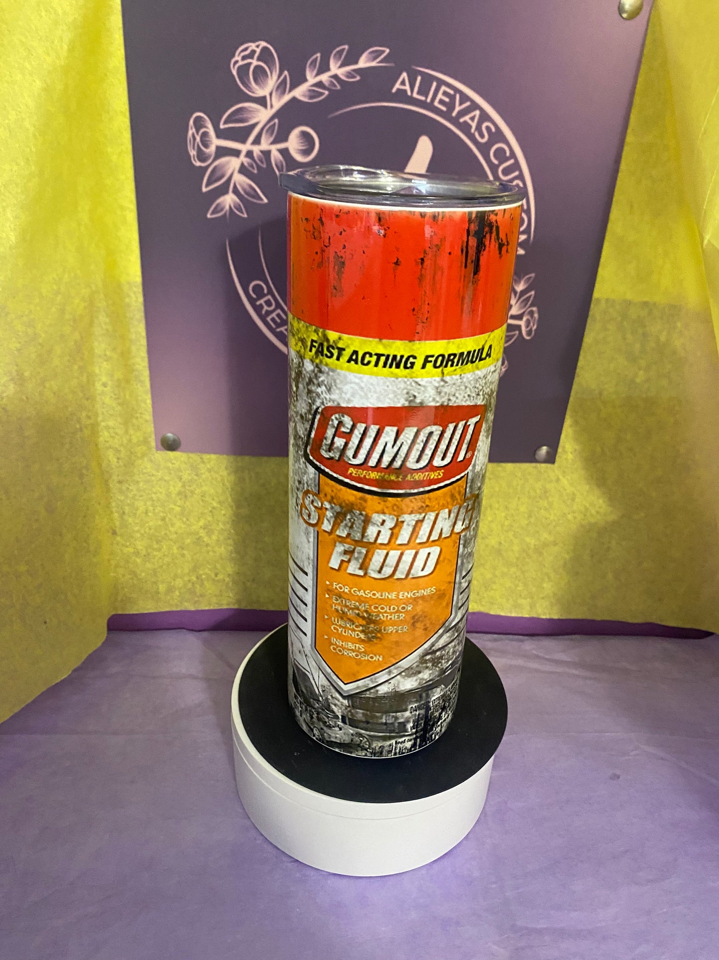 Gumout starting fluid 20 oz tumbler