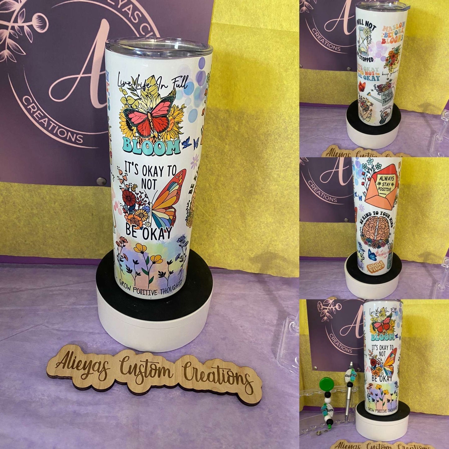 Mental Health daily reminders20 oz tumbler