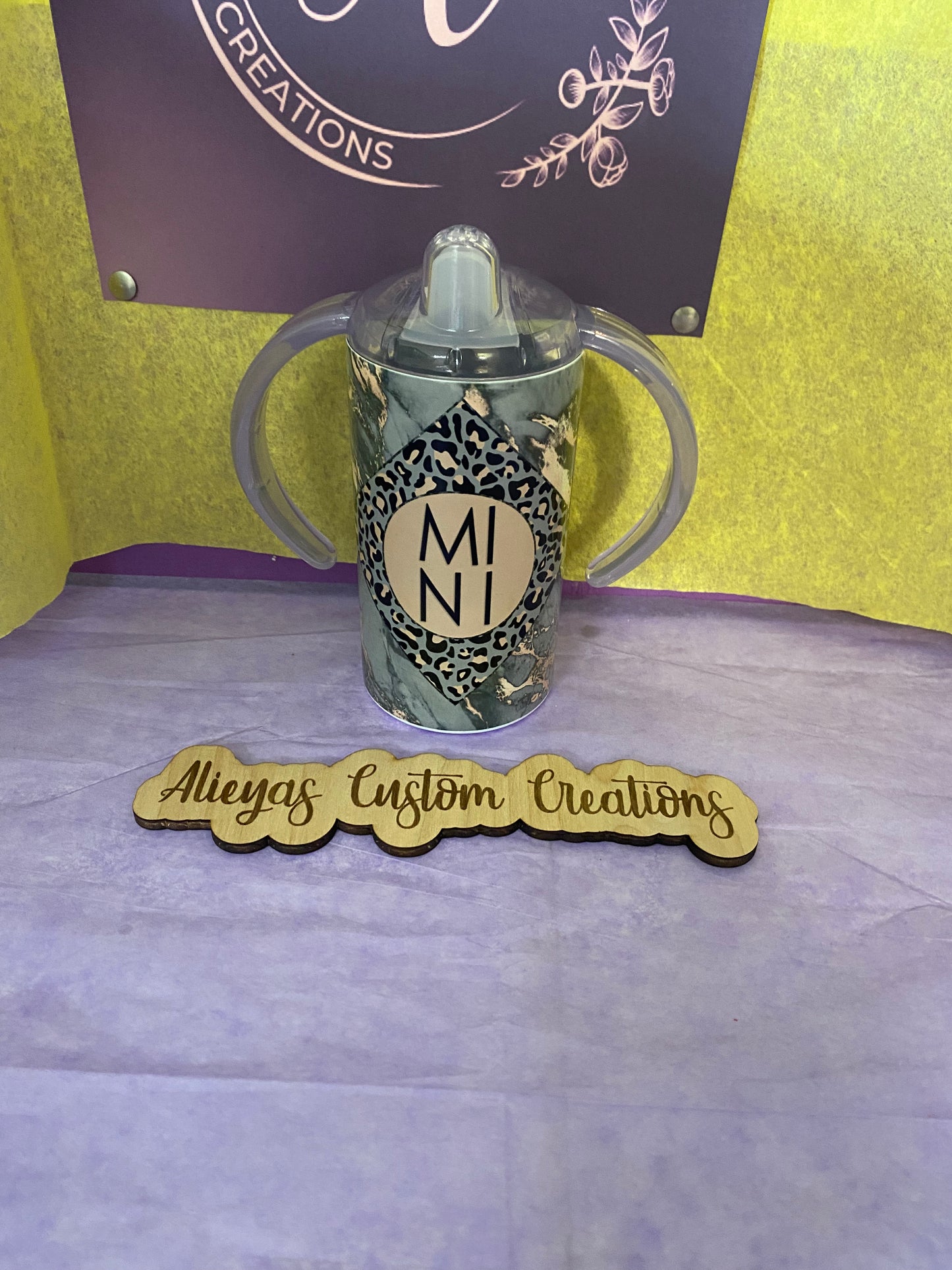Mini 12 oz kids cup/sippy cup