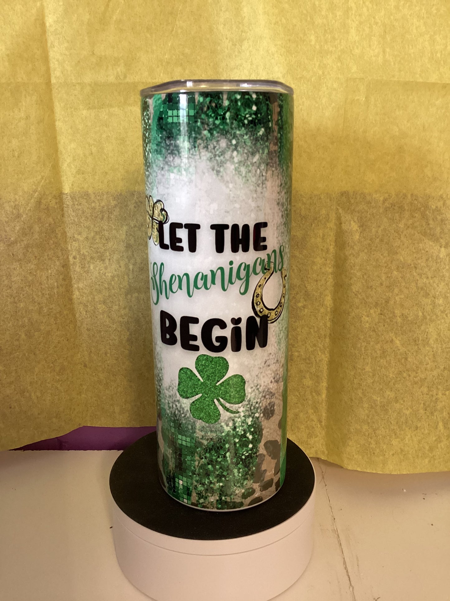 Let the shenanigans begin 20 oz tumbler