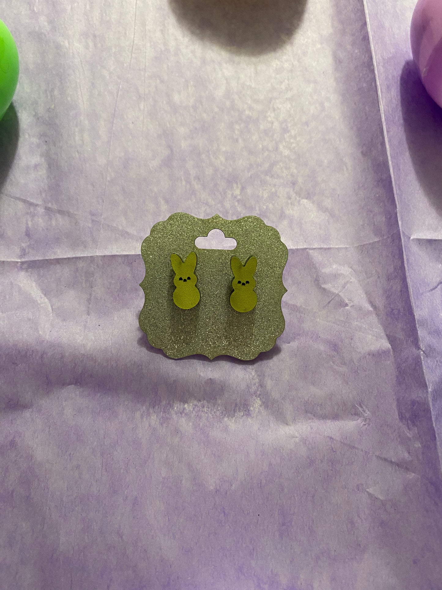 Easter Marshmallow Earrings