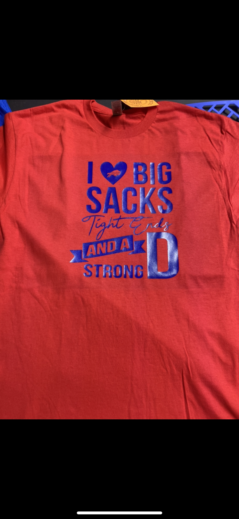 I love big Sacks tight ends and a strong D