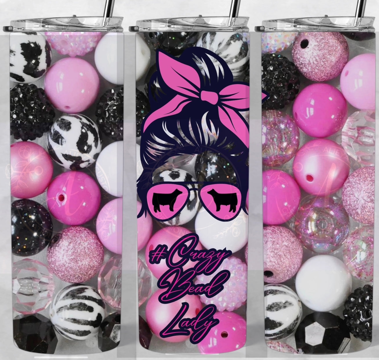 #Crazy Bead Lady 20 oz tumbler