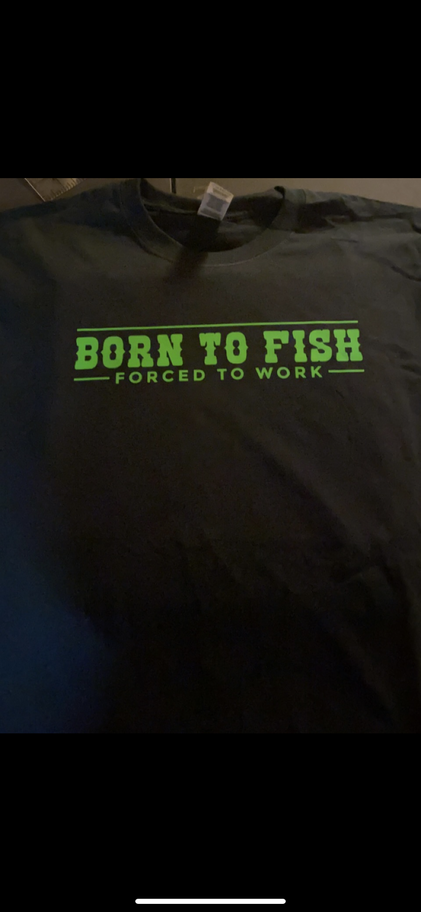 Born to fish forced to work