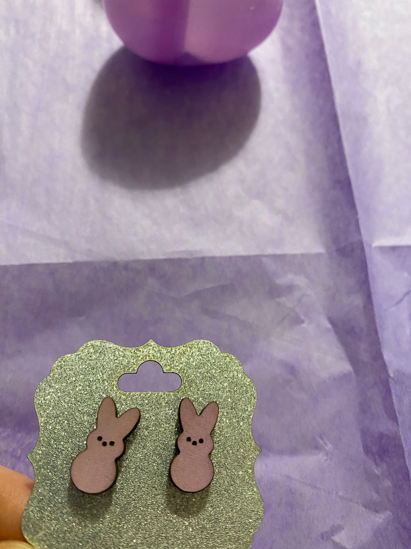 Easter Marshmallow Earrings