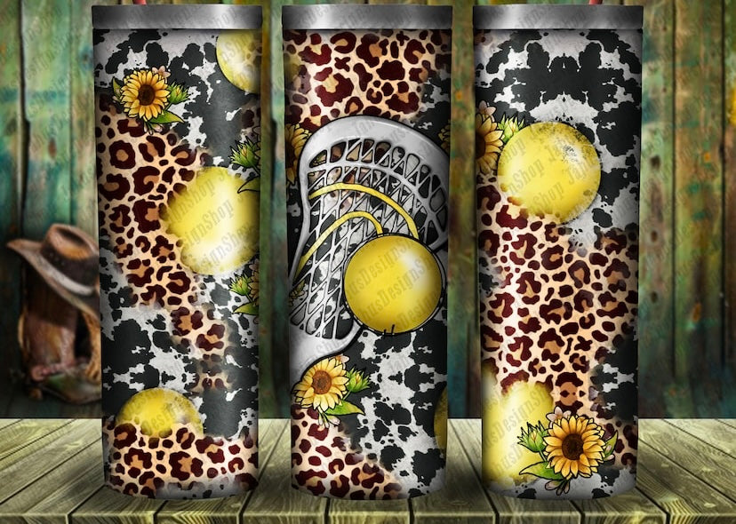 Leopard Lacrosse 20 oz tumbler