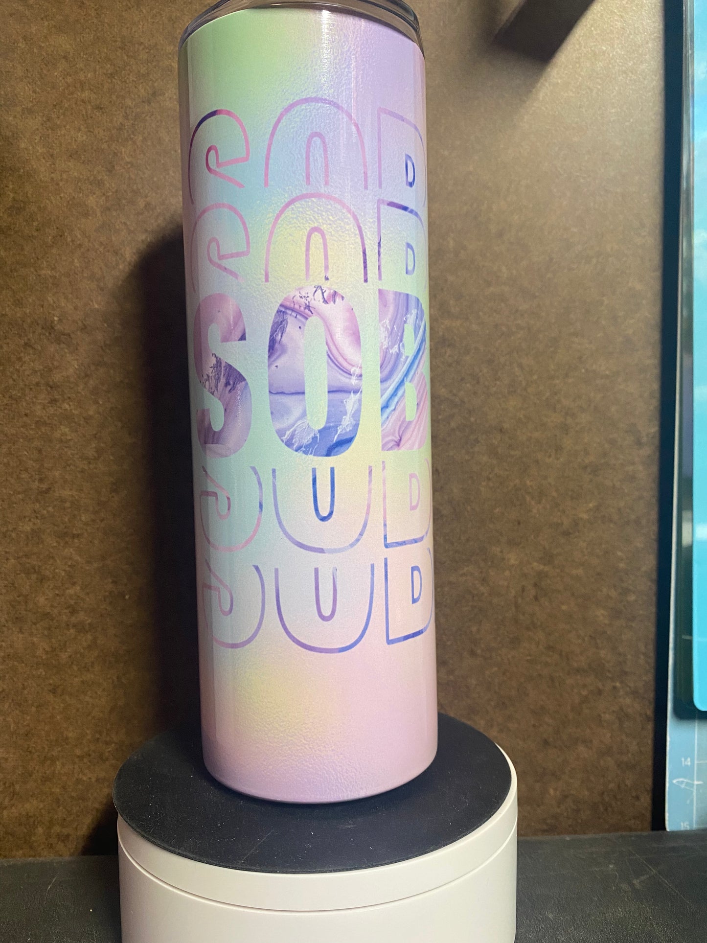 Sober Af 20 oz tumbler