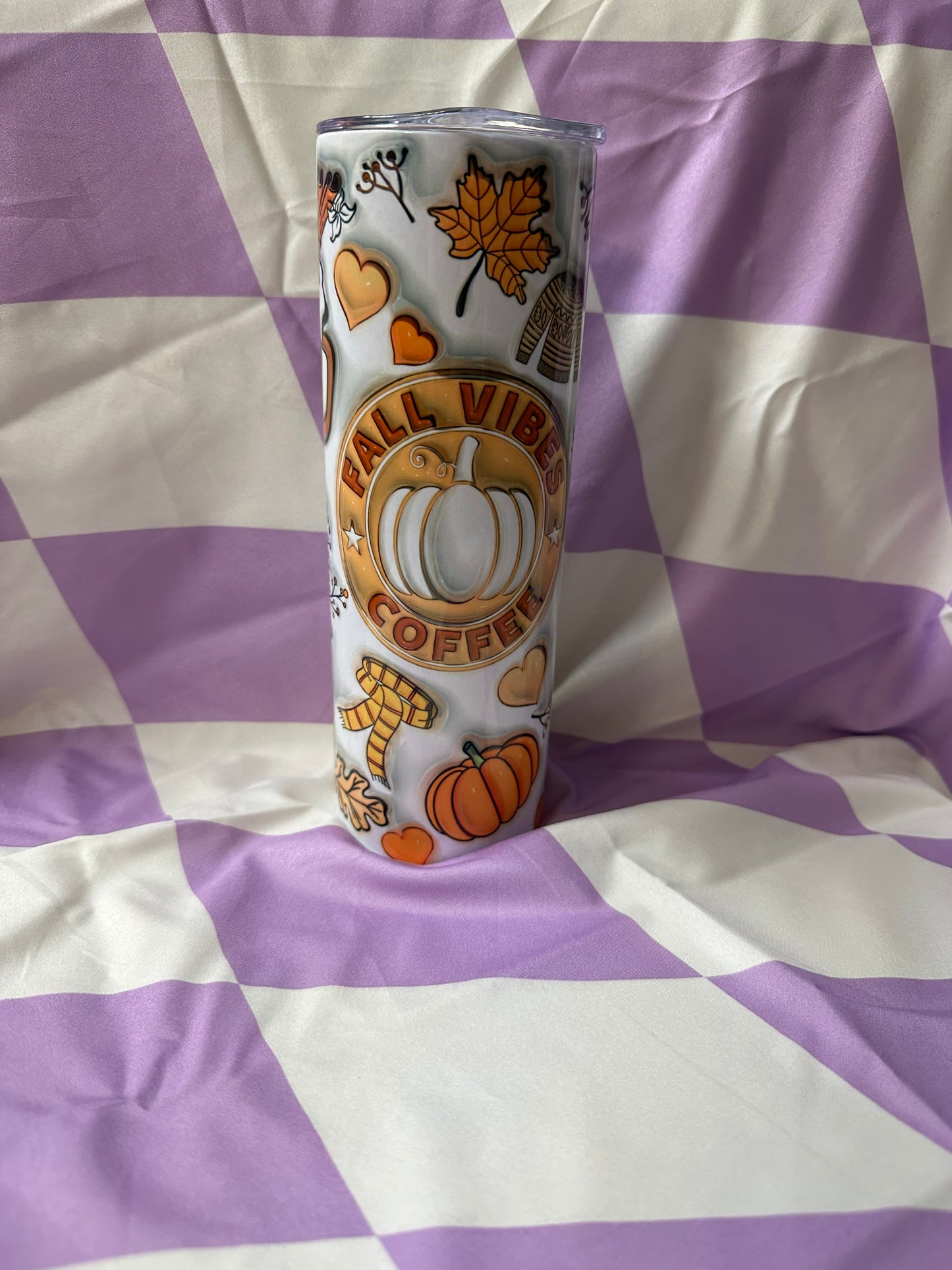 Fall Vibes coffee 20 oz tumbler