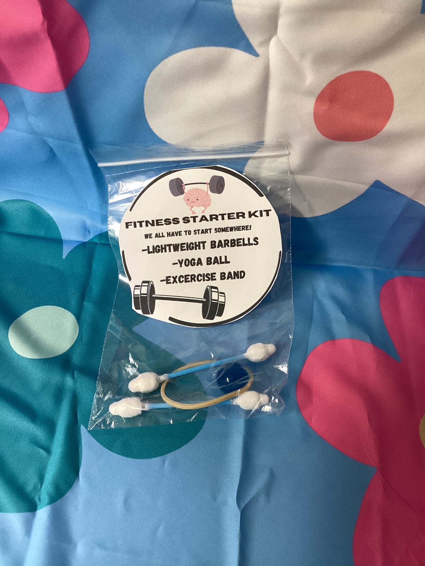 Fitness starter gag gift