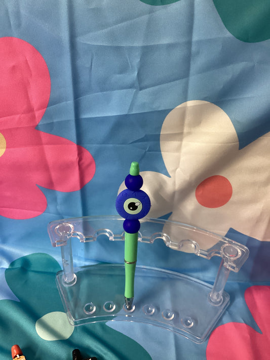 Evil eye beaded pen