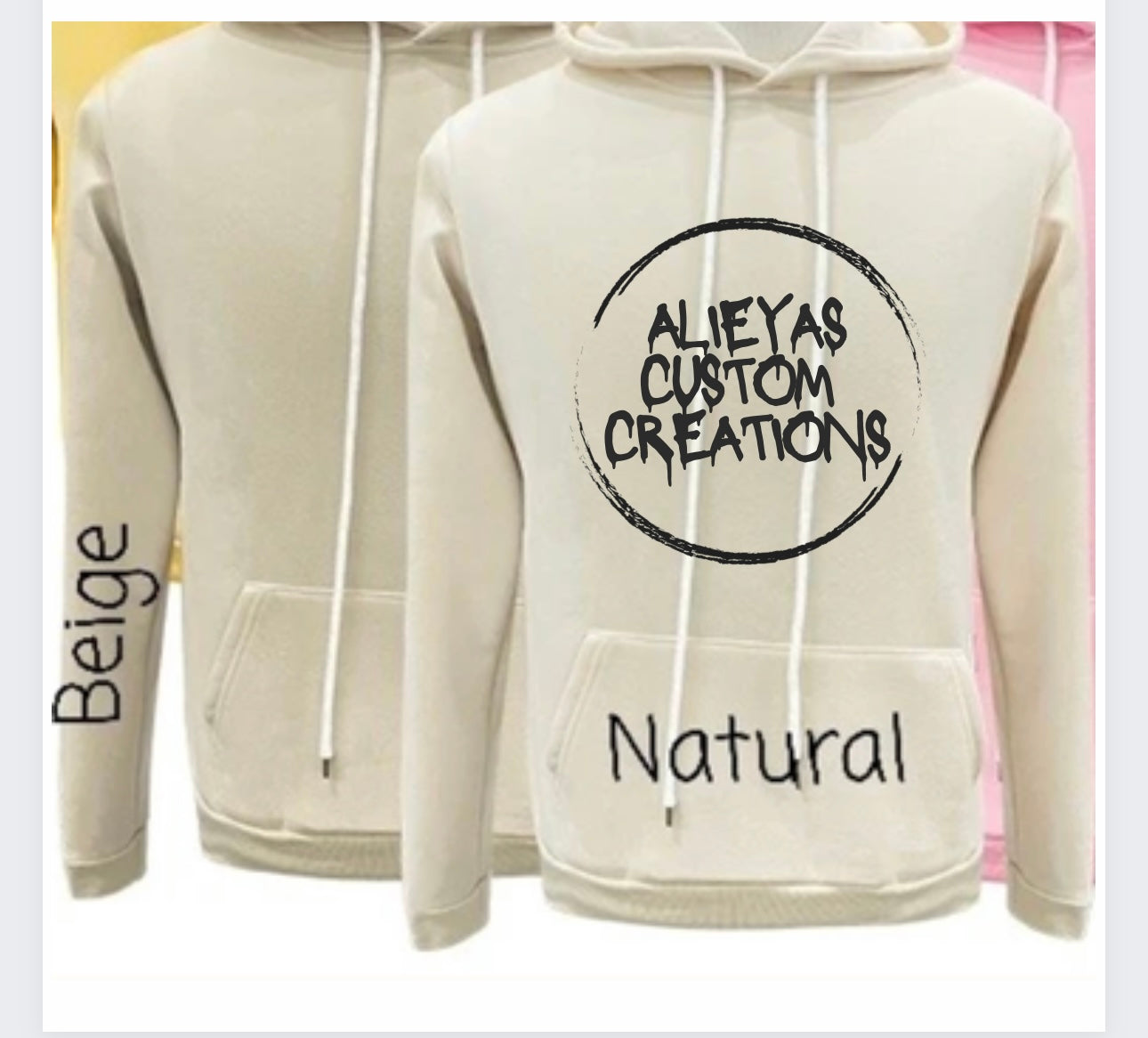 Alieyas custom creations hoodie sizes 4xl-5xl