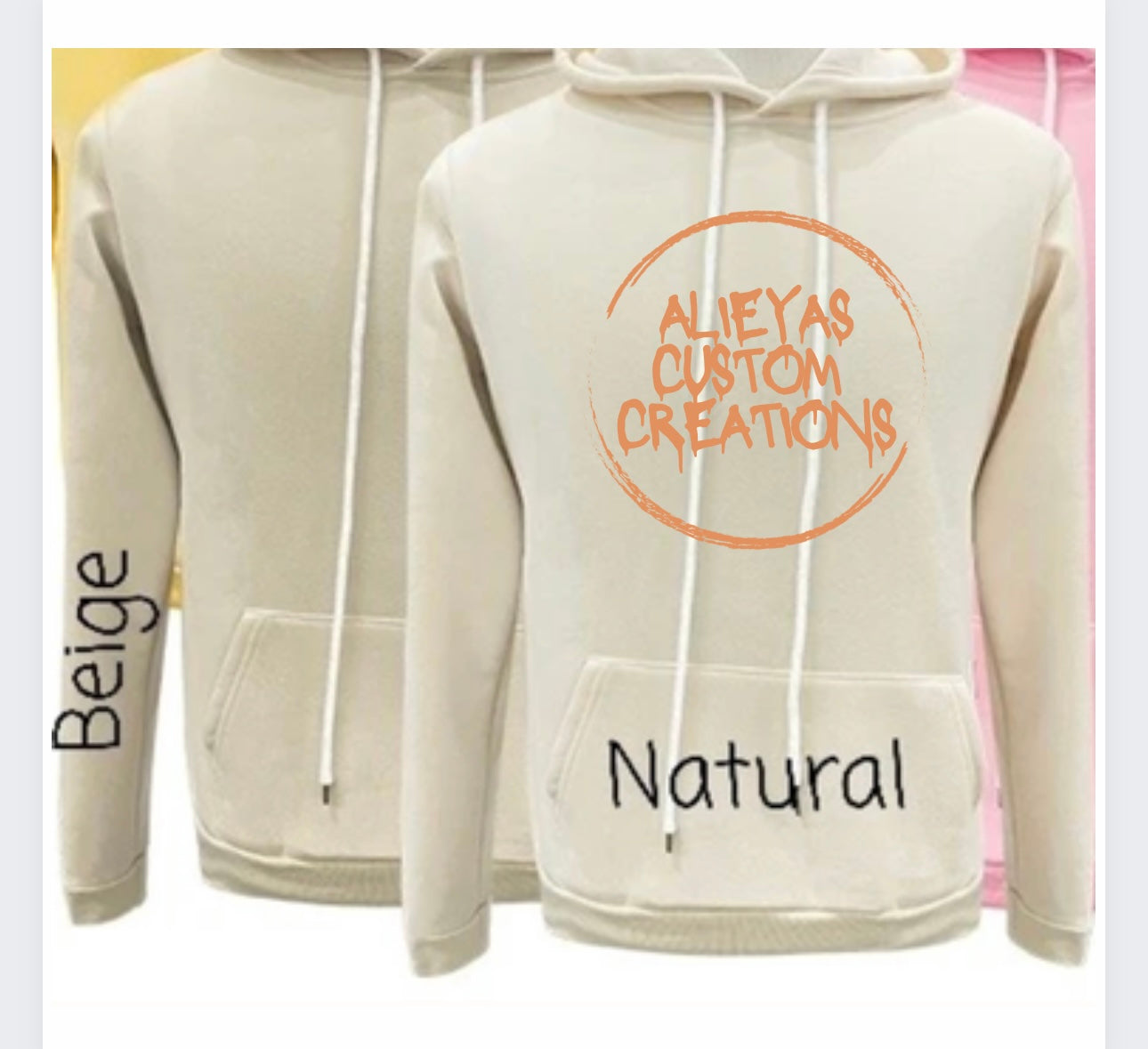 Alieyas custom creations hoodie sizes 4xl-5xl