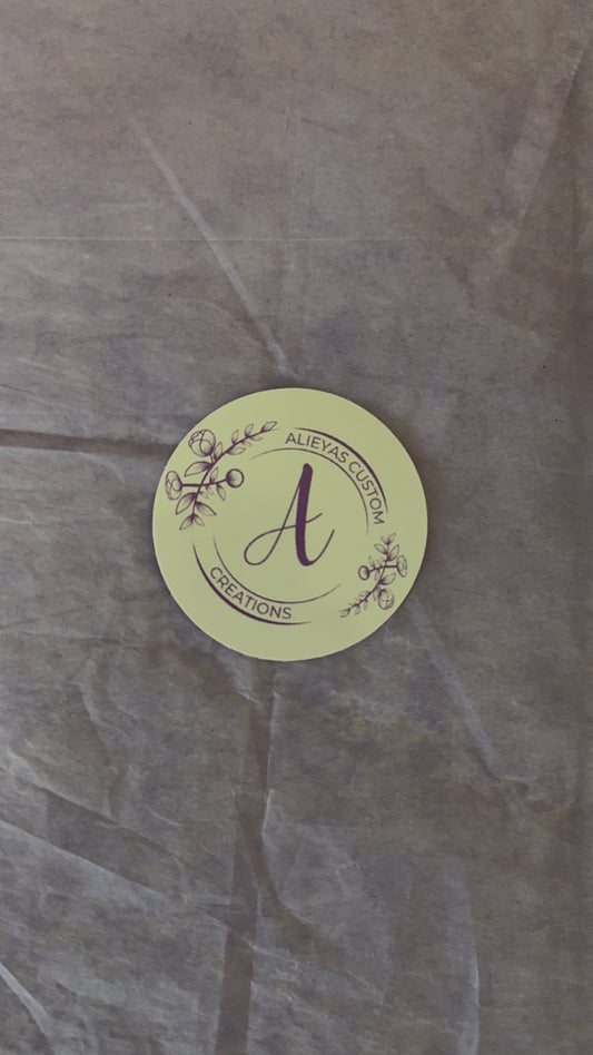 Alieyas Custom Creations sticker