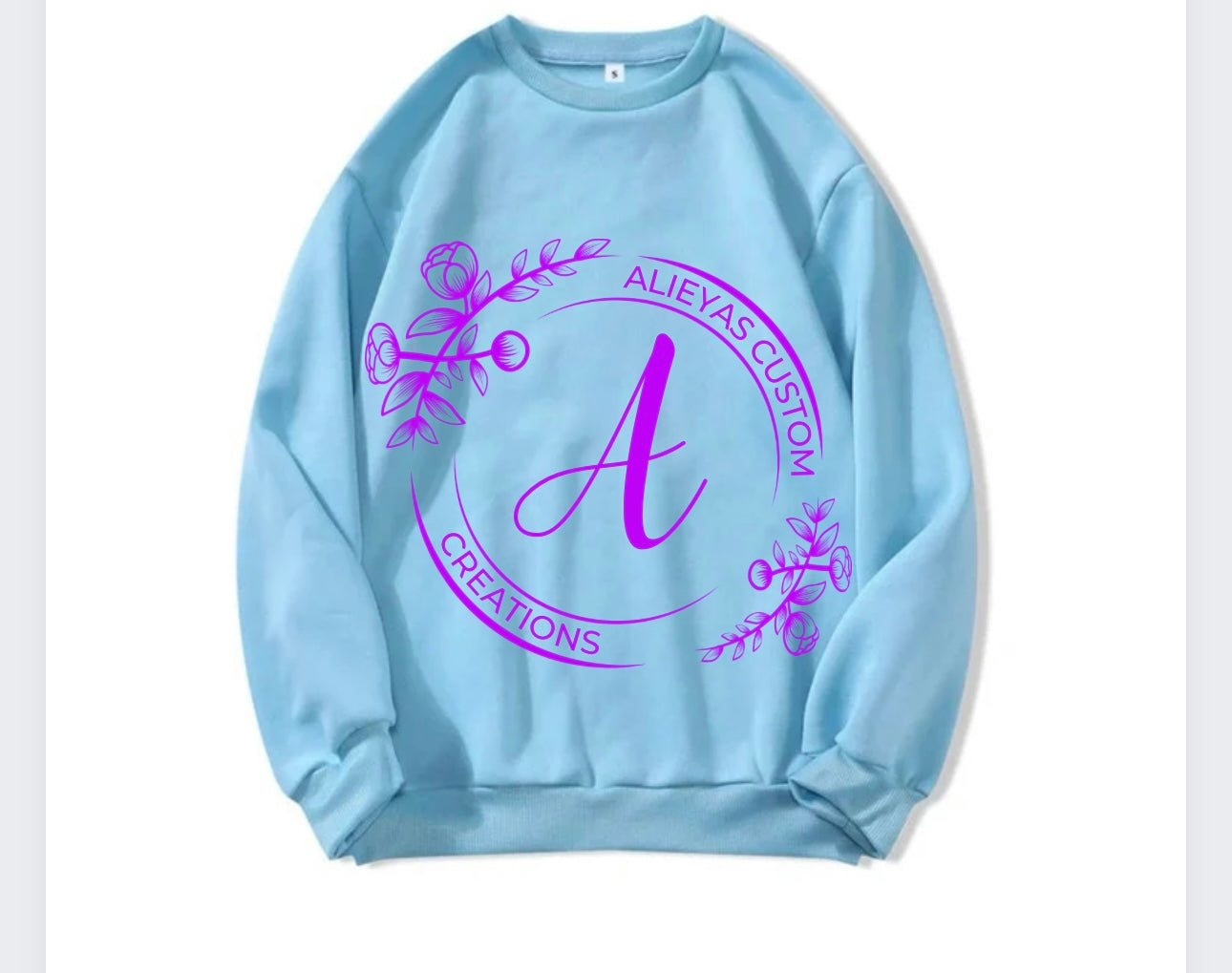 Alieyas Custom Creations Crewneck