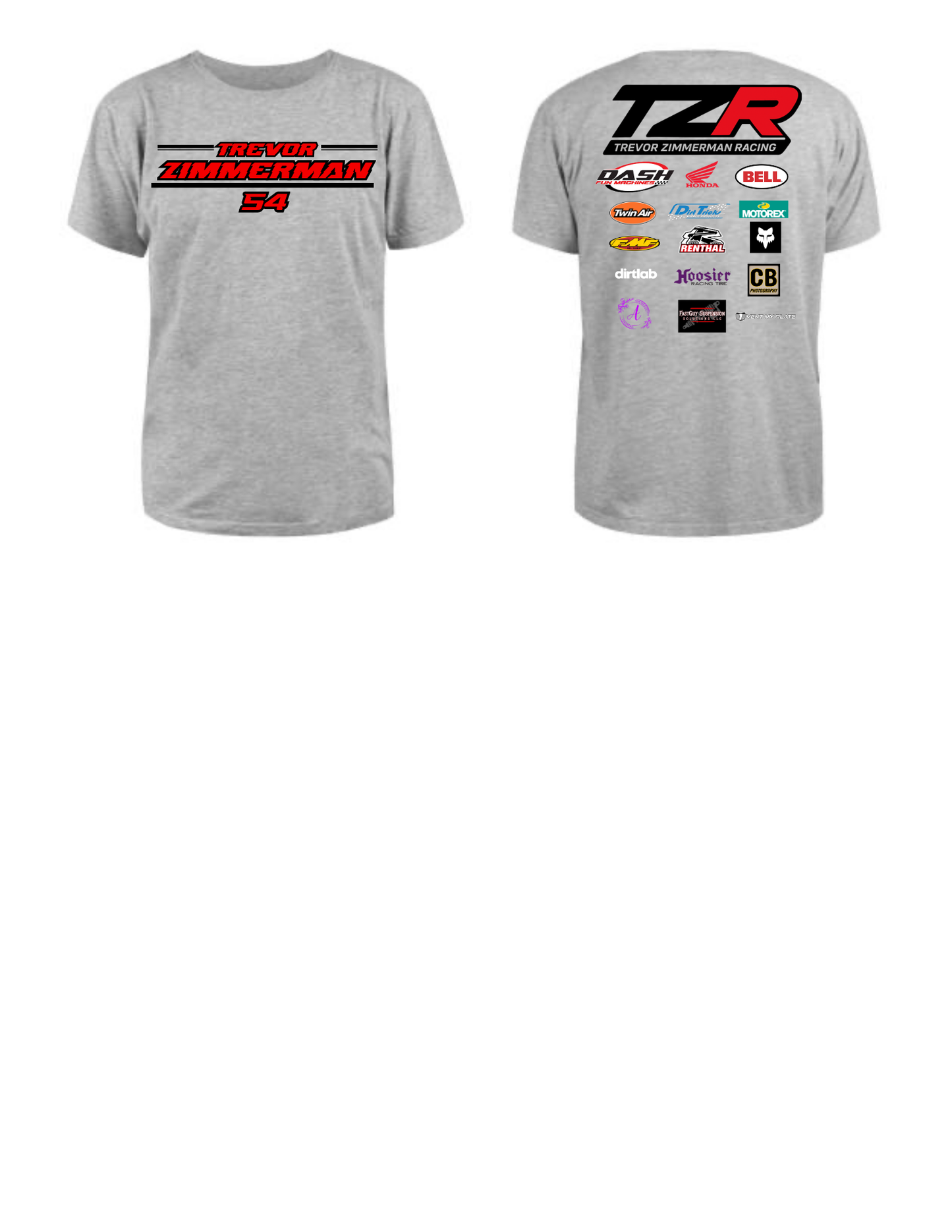 Trevor Racing Merch Crewneck