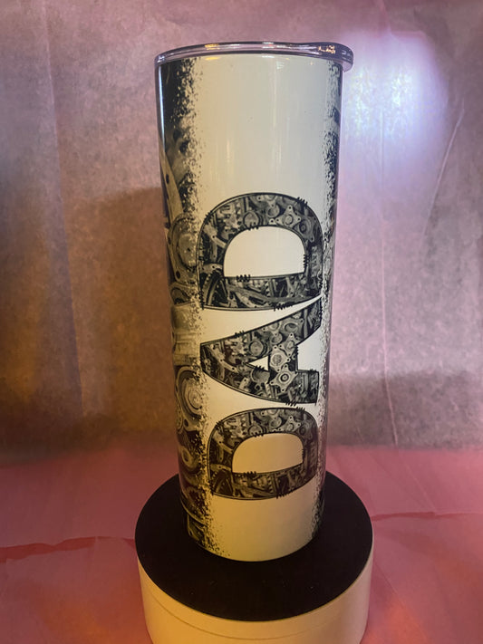 Dad Mechanics 20 oz tumbler