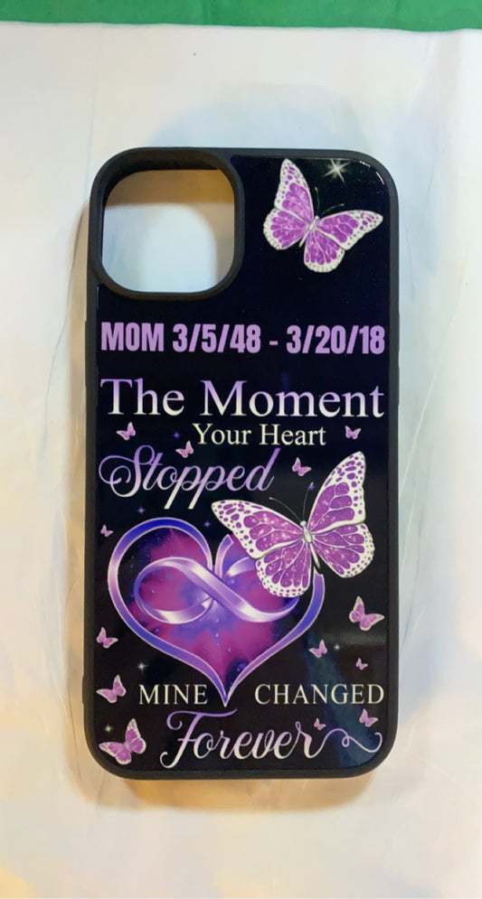 In loving memory iphone case