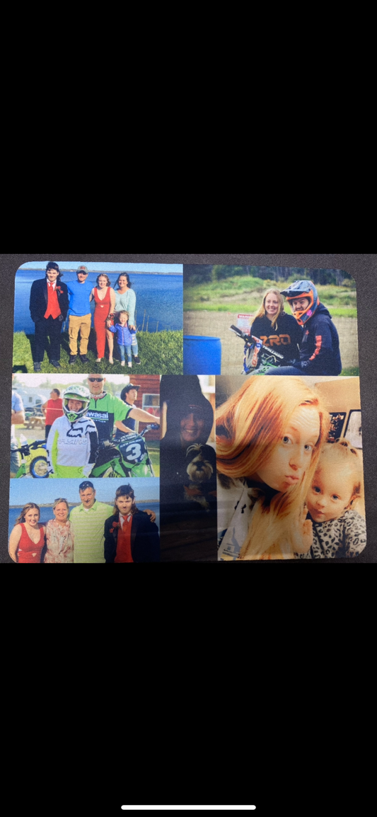 Custom Photo collage mouse pads