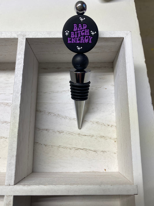 Bad B energy Beaded Wine stopper