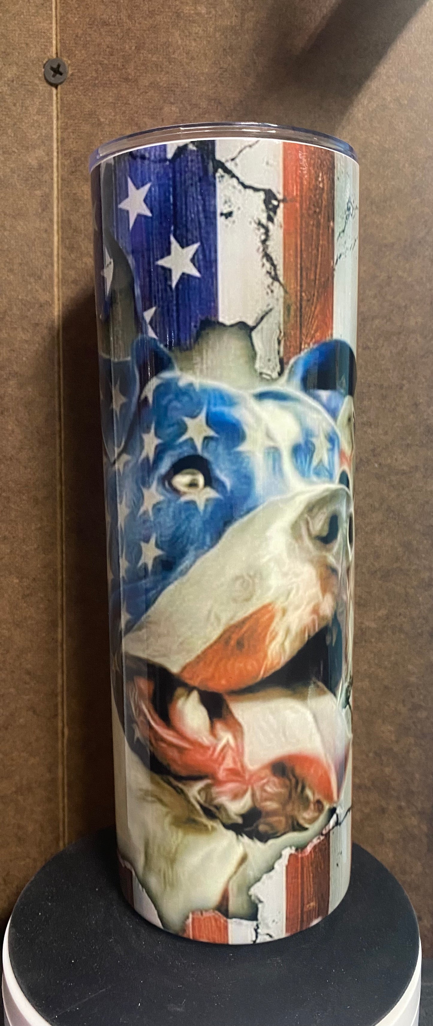 American Pitbull 20 oz tumbler