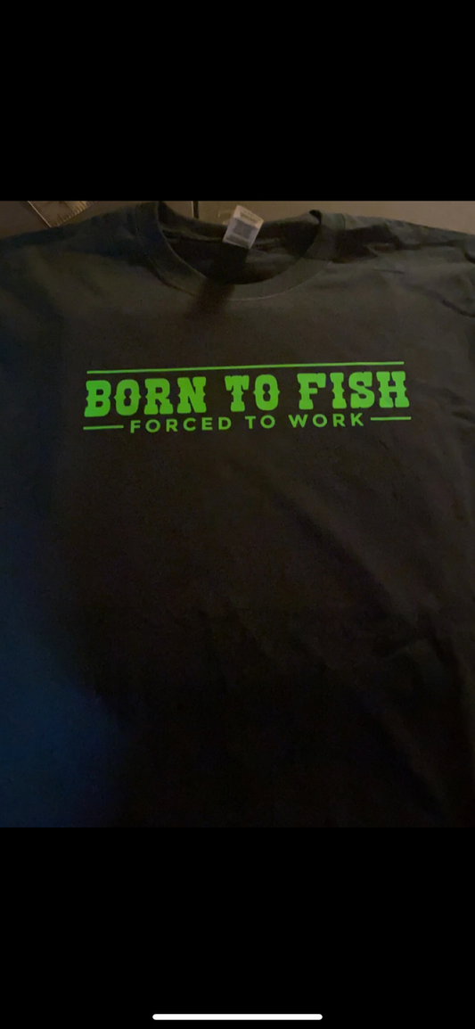 Born to fish forced to work