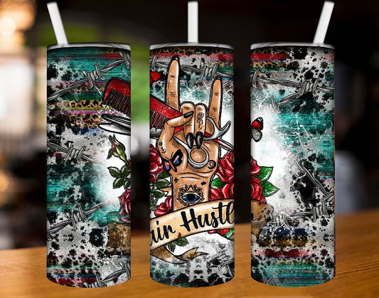 Hair hustler 20 oz tumbler